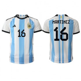 Argentina Lisandro Martinez 16 Hjemme VM 2022 - Fodboldtrøjer (S/S)